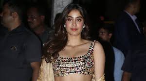 The duo were looking gorgeous. Janhvi Kapoor S Gold Manish Malhotra Lehenga Came With A Strappy Crystal Studded Blouse Vogue India