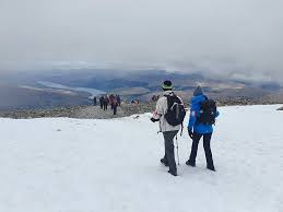 Climbing Ben Nevis in Winter