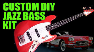 For purchase of kits, contact: Cheap Custom Diy Jazz Bass Guitar Build And Review Step By Step Youtube