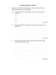 Formula sejarah birokrasi barat di asia tenggara dan birokrasi barat di thailand bab 1 загрузил: 2017 K2 T5b1 Thailand Nasionalisme Struktur Soalan Skema