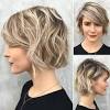 Choppy bobs are created using standard or razor shears to cut shorter sections of the hair. 1
