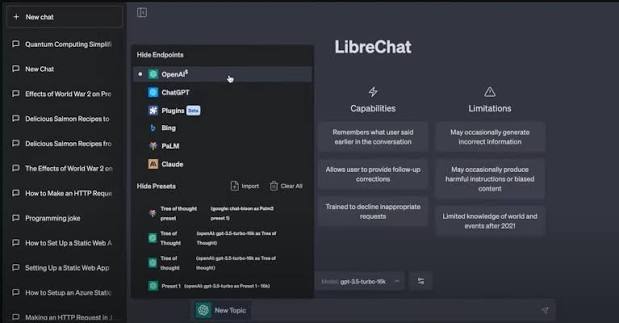 LibreChat-支持多个AI模型和多用户系统的AI聊天服务