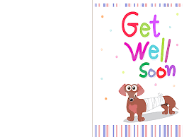 Personalize and print cute get well cards from american greetings. Printable Get Well Soon Cards