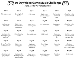 Download the original 30 day song challenge instagram template for 2021 here to share your favorite tracks with followers and friends! John Linneman Auf Twitter Music From A Handheld Game Game Music Challenge Day 27 Going With The Stage 1 Theme From Ninja Gaiden Shadow For Game Boy A Classic Track Https T Co M4tajkqy3d