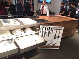 Additional kitchen storage space is provided by the cabinets in the base. Storage Solutions Trendy Kitchen Islands With Space Savvy Cabinets