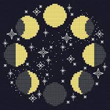 There are 54 patterns in this collection. Moon Cross Stitch Pattern Modern Cross Stitch Moon Phases Etsy Moon Cross Stitch Moon Cross Stitch Pattern Cross Stitch