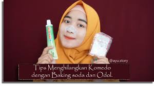 Tips Menghilangkan Komedo Dengan Baking Soda Dan Odol Youtube