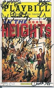 The likeable, magnetic bodega owner usnavi saves every penny from his daily grind as. In The Heights Autographed Playbill Tony Awards Lin Manuel Miranda Broadway 371402256