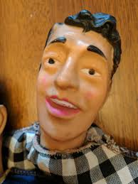 Dean Martin & Jerry Lewis Vintage Hand Puppets