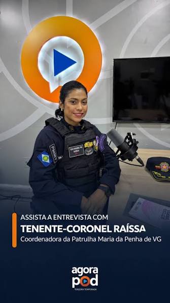 🚨 &ldquo;Ci&uacute;me n&atilde;o &eacute; tempero do amor. Ci&uacute;me &eacute; controle, ci&uacute;me &eacute; inseguran&ccedil;a.&rdquo;, No novo epis&oacute;dio do Agora Pod, a tenente-coronel Raissa Amorim, coordenadora da Patrulha Maria da Penha em V&aacute;rzea Grande, fala ...
