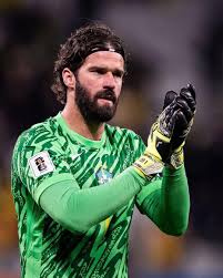Alisson Becker getting ready for the World Cup 🇧🇷