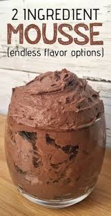 The Easiest Mousse You Will Ever Make Recipe Mousse Recipes Easy Mousse Recipes Easy Chocolate Mousse