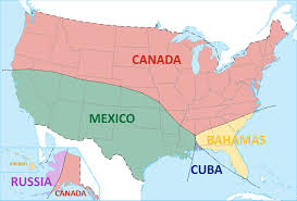 The links below will take you to our pages which contain detailed information on every border crossing between the united states and canada. Borders Of The United States Vivid Maps