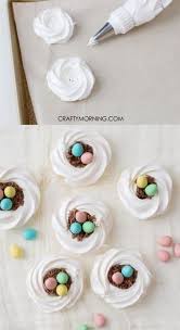 Baking Recipes Desserts Cupcakes Cookies Sweet Treats 19 Best Ideas Cute Easter Desserts Easter Sweets Meringue Cookies