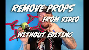 No prop activities are the best back pocket tool you can possess. How To Remove Props From Dji Fpv Video Without Editing Youtube