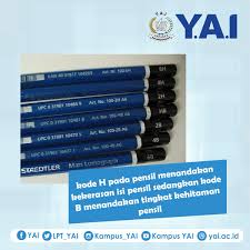 Uzivatel Official Y A I Campus Na Twitteru Pensil Berkode H Menandakan Kekerasan Isi Pensil Memiliki Hasil Goresan Tipis Beda Dgn Kode B Yg Menandakan Ketebalan Hasil Goresan Pensil Https T Co Nskwtmucdc
