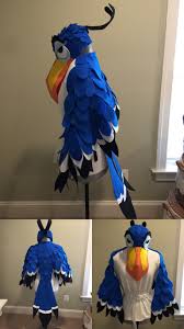 Completed Low Budget Zazu Costume Made For Es Production Of The Lion King Junior The Entire Costume Including King Costume Lion King Costume Lion King Jr