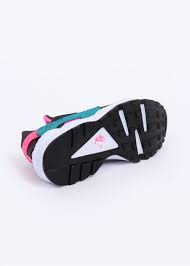 Nike air huarache run south beach sz 10 miami black fuchsia bv2528 001 pink. Nike Air Huarache Trainers Hyper Pink Dusty Cactus Medium Grey