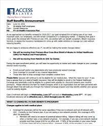 Organizational announcements can get employees on the same page about company changes, strengthen company culture, and even make or break certain processes, like software updates and organizational restructuring. 10 Staff Announcement Examples Pdf Doc Examples