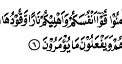 Listen surah tahrim audio mp3 al quran on islamicfinder. Tajwid Surat At Tahrim Ayat 6 Masrozak Dot Com