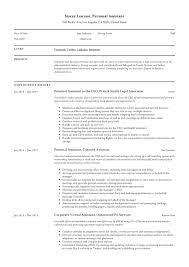 Executive assistant job summary 1. Personal Assistant Resume Writing Guide 12 Templates Pdf 20