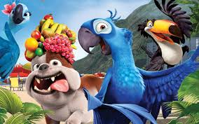 Cartoon Movie Download Wallpaper Rio Cartoon Parrot Blue Free Desktop Wallpaper Rio Movie Cartoon Wallpaper Animated Movies