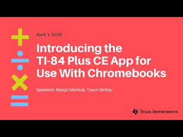 By downloading the software and/or documentation you agree to abide by the following provisions. Webinar Introducing The Ti 84 Plus Ce App For Chromebooks Youtube