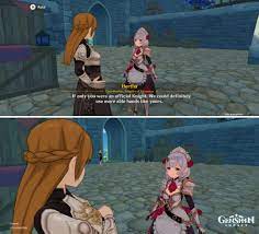 She can be found in the city of mondstadt, and players can view their mondstadt reputation by talking to her. You Don T Have To Rub It In Genshin Impact