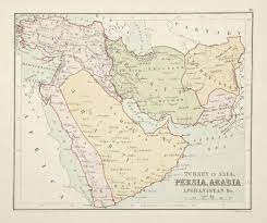 Detroit malacca.png 432 × 360; Turkey In Asia Persia Arabia Afghanistan C Antique Print Map Room Middle East Map Persia Map