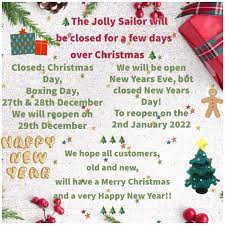 Is Ohop Open On Christmas Day 2022 The Jolly Sailor - Home | Facebook