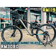 We did not find results for: Megamo Full Suspension Garnet Sx 27 5 1x12 Mtb Shopee Malaysia