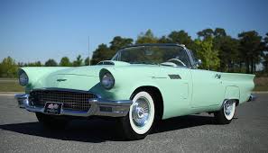 Image result for Springmist Green 1957 Thunderbird