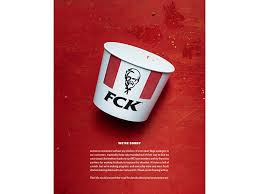 Arabad Kfc Says The F Word In Full Page Print Ad