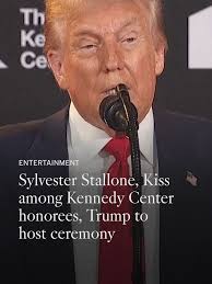 Sylvester Stallone Kiss Kennedy Center