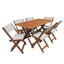 Avis habitat et jardin : Salon De Jardin Repas Seoul 1 Table 6 Chaises Maple Beige H J Habitat Et Jardin Prix Avis Chaise Pliante Chaise Salon De Jardin Mobilier Jardin