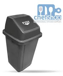 سلة مهملات بلاستيكيه 100 ليتر