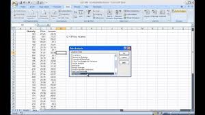 Linear Regression In Excel Youtube