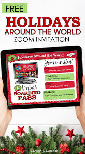 How To Teach Holidays Around The World On Zoom In 2020 Holidays Around The World Classroom Christmas Activities Teaching Holidays
