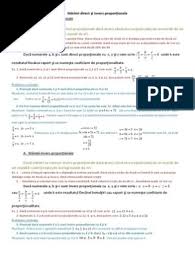 MÄƒrimi Direct Si Invers ProporÅ£ionale