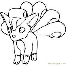 Coloring allows the youngsters a good opportunity to express their creative side. Vulpix Coloring Pages For Kids Download Vulpix Printable Coloring Pages Coloringpages101 Com