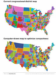 This Is Actually What America Would Look Like Without Gerrymandering America Ap Human Geography Map