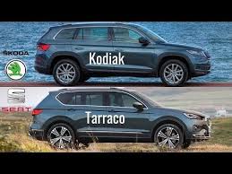 Skoda kodiaq 2021 من السيارات المميزة بمواصفات عالية الجودة، وفيما يلي أهم مواصفات وأسعار سكودا كودياك 2021. 2019 Seat Tarraco Vs Skoda Kodiak 2018 Youtube Skoda Kodiaq Skoda Kodiak Skoda