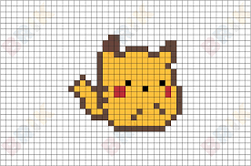 Pikachu Pixel Art
