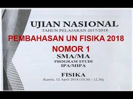 We did not find results for: Pembahasan Soal Un Fisika 2018 No 1 Fisika Ipa Jangka Sorong