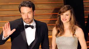 Ben Affleck and Jennifer Garner coordinate matching blue looks while grabbing food in Los Angeles
