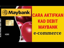 However, you don't if you may be saying why, this information is completely invalid and used to log into some websites. How To Activate Debit Card Maybank