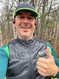 Oscar greeted me at the gate with a snowflake face. The warm winter coat  makes the winter not so harsh like it is for us humans. I watched him with  his outside