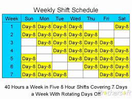 Check spelling or type a new query. 7 Day Work Schedule Template Fresh Download Free 8 Hour Shift Schedules For 7 Days A Week 8 Shift Schedule Schedule Template Employee Handbook Template