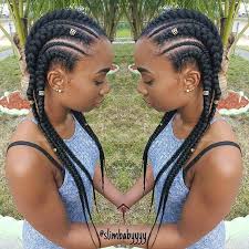 But this style is an exception there is no head to be shown. 51 Best Ghana Braids Hairstyles Stayglam Cabelos Estilosos Cabelo Com Tranca Estilos De Tranca Simples