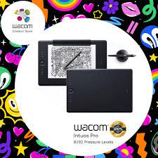 Wacom Intuos Pro Pth 660 Standard Paper Edition Multi Touch Digital Tablet Drawing Tablets 8192 Pressure Level Review Digital Tablet Drawing Tablet Wacom